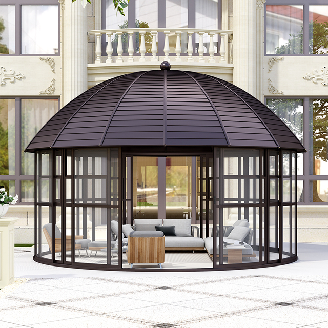 Diameter 500CM Polycarbonate Dome House Gazebo