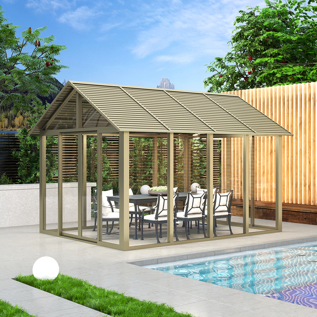 300*400CM Outdoor Transparent Sunroom