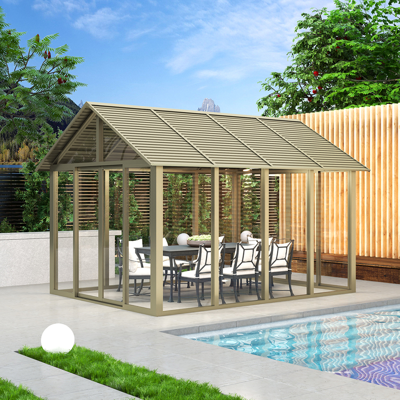 300*400CM Outdoor Transparent Sunroom