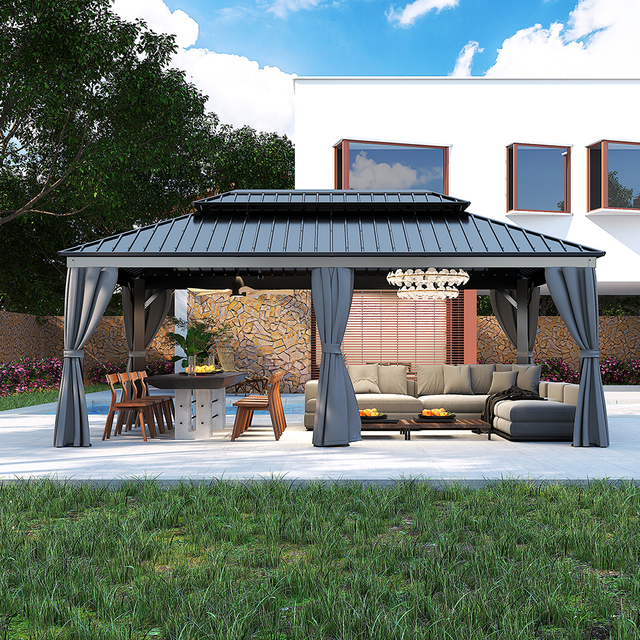 Outdoor Pergola Gazebo Big Size 2025 Popular