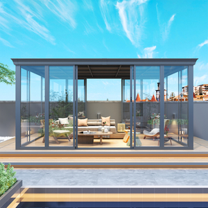 Luxury Outdoor Flat Top Sunroom House