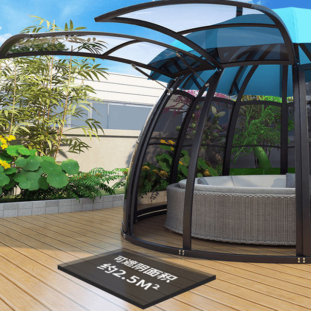 Luxury Aluminium Gazebo φ600cm