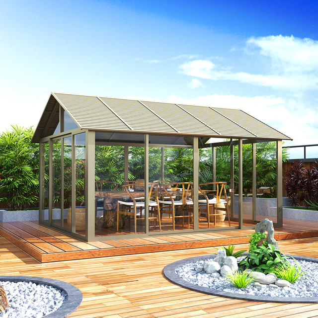 300*400CM Outdoor Transparent Sunroom