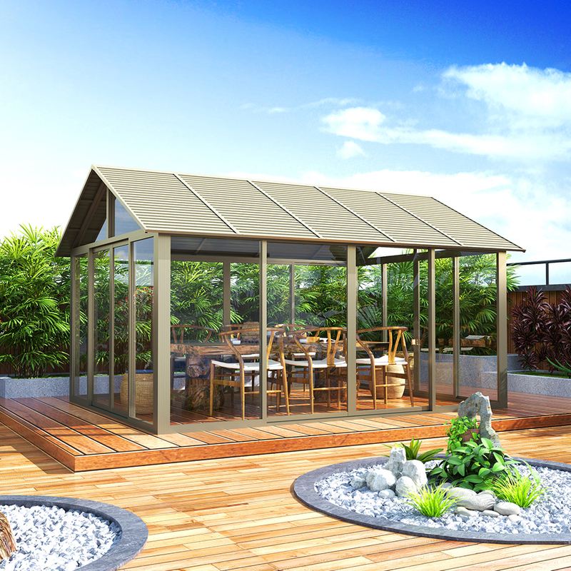 300*400CM Outdoor Transparent Sunroom