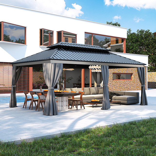 Outdoor Pergola Gazebo Big Size 2025 Popular