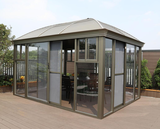 300*400CM Transparent House with Sliding Doors