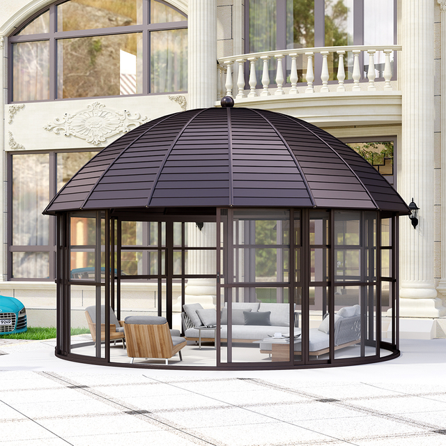 Diameter 500CM Polycarbonate Dome House Gazebo