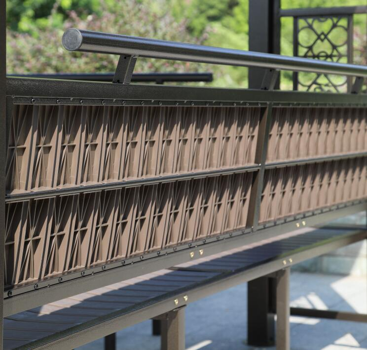 Iron Gazebo with Seat and Table 300*400CM