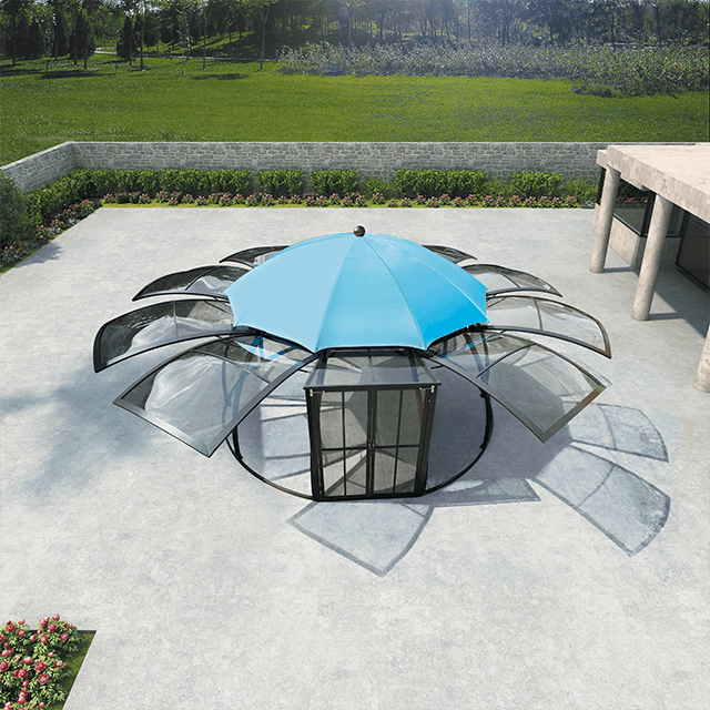 Luxury Aluminium Gazebo φ600cm