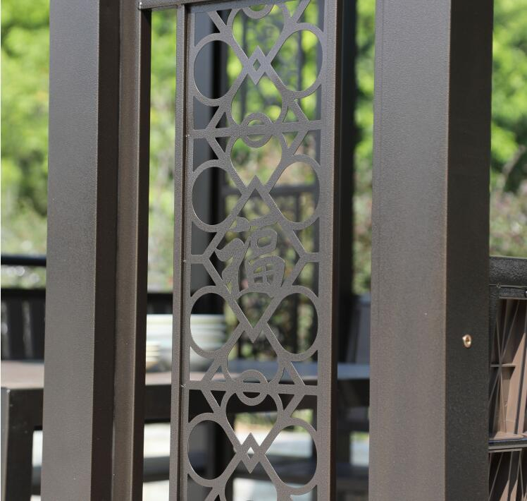 Iron Gazebo with Seat and Table 300*400CM