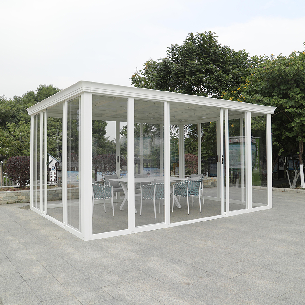 Aluminum Hard Top Outdoor Summer House Gazebo