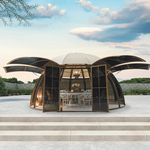 Luxury Aluminium Gazebo φ600cm